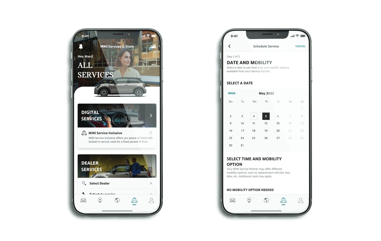 MINI App Servicios de taller